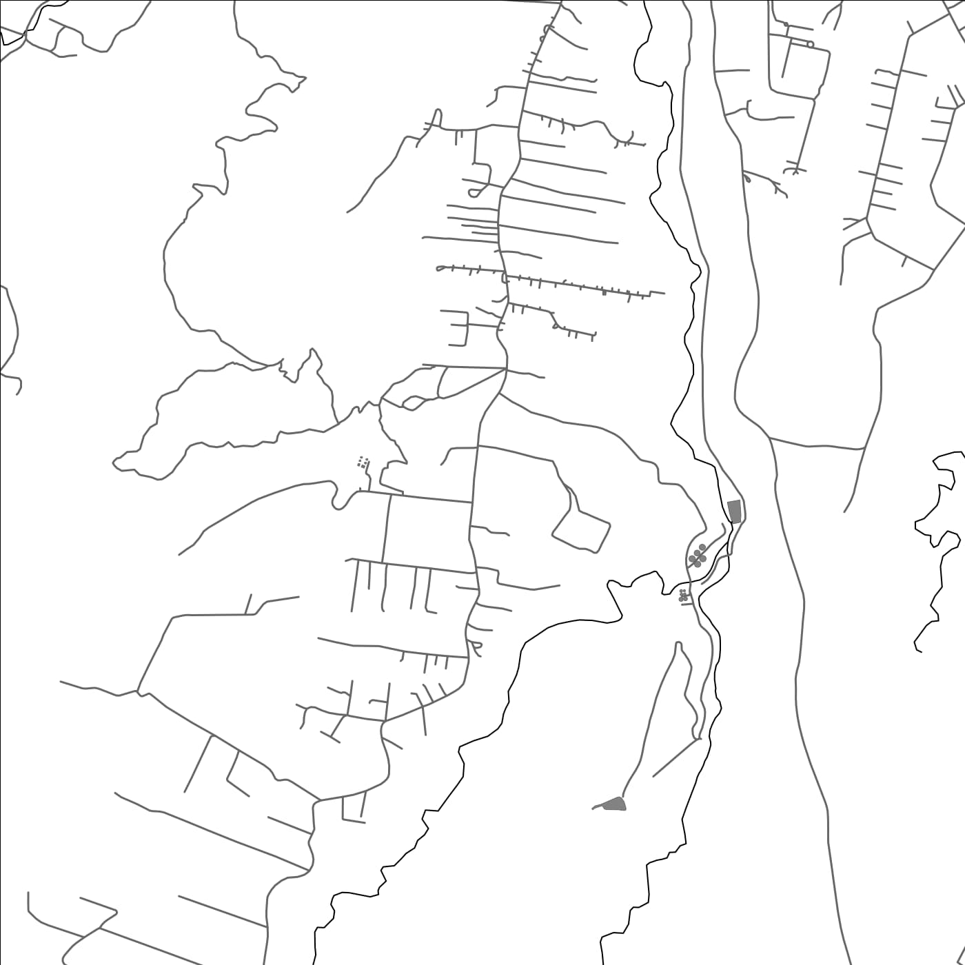 ROAD MAP OF AVELE, SAMOA BY MAPBAKES