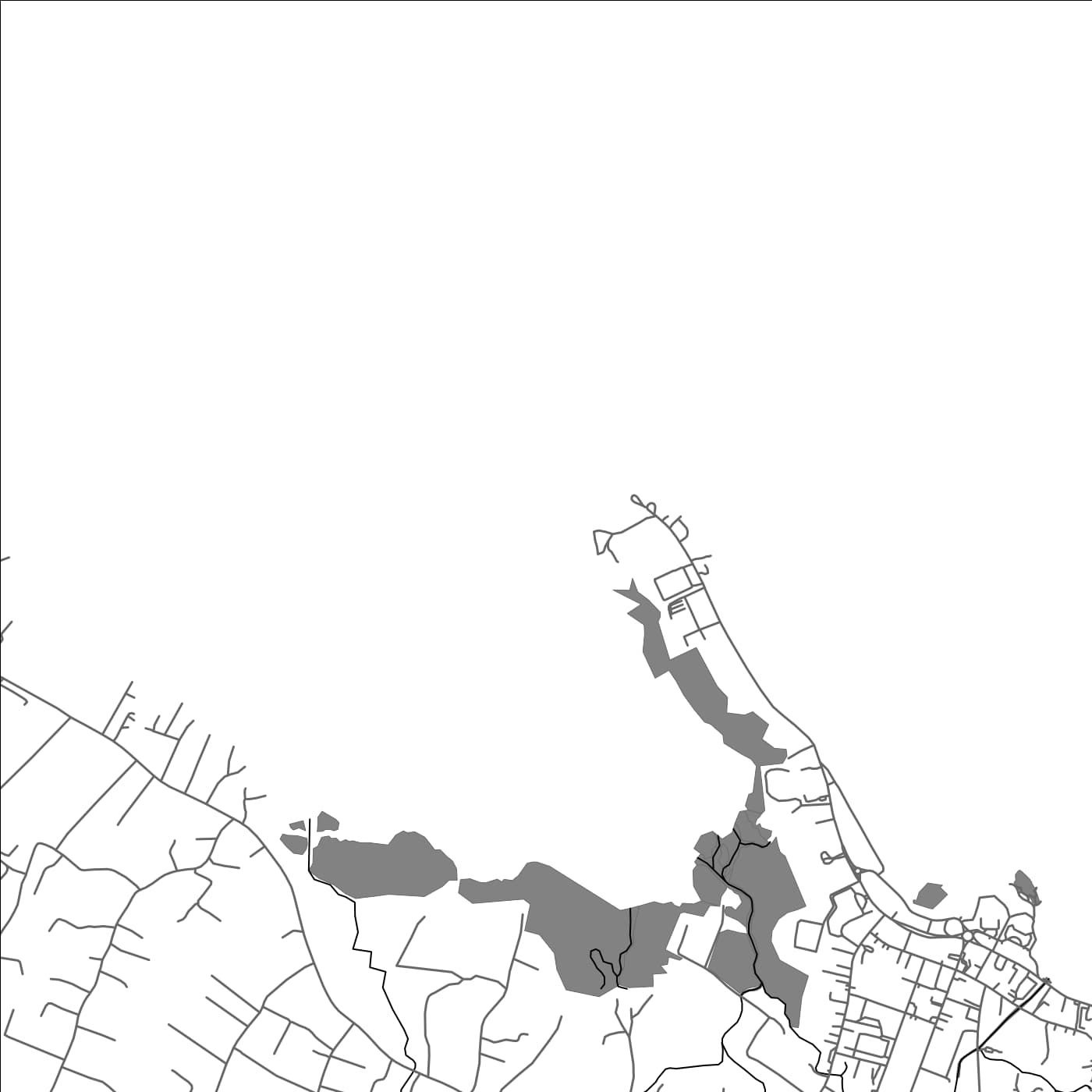 ROAD MAP OF FALEATA, SAMOA BY MAPBAKES