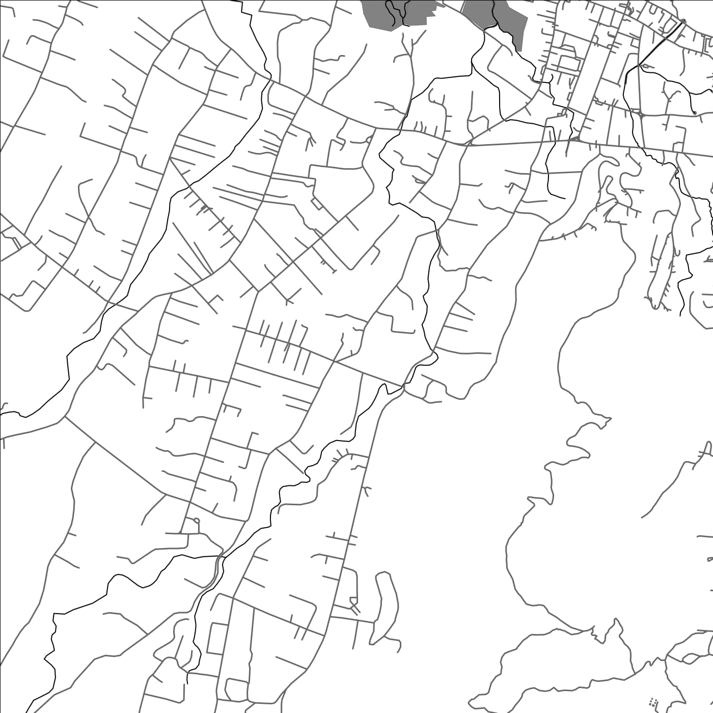 ROAD MAP OF LOTOPA, SAMOA BY MAPBAKES