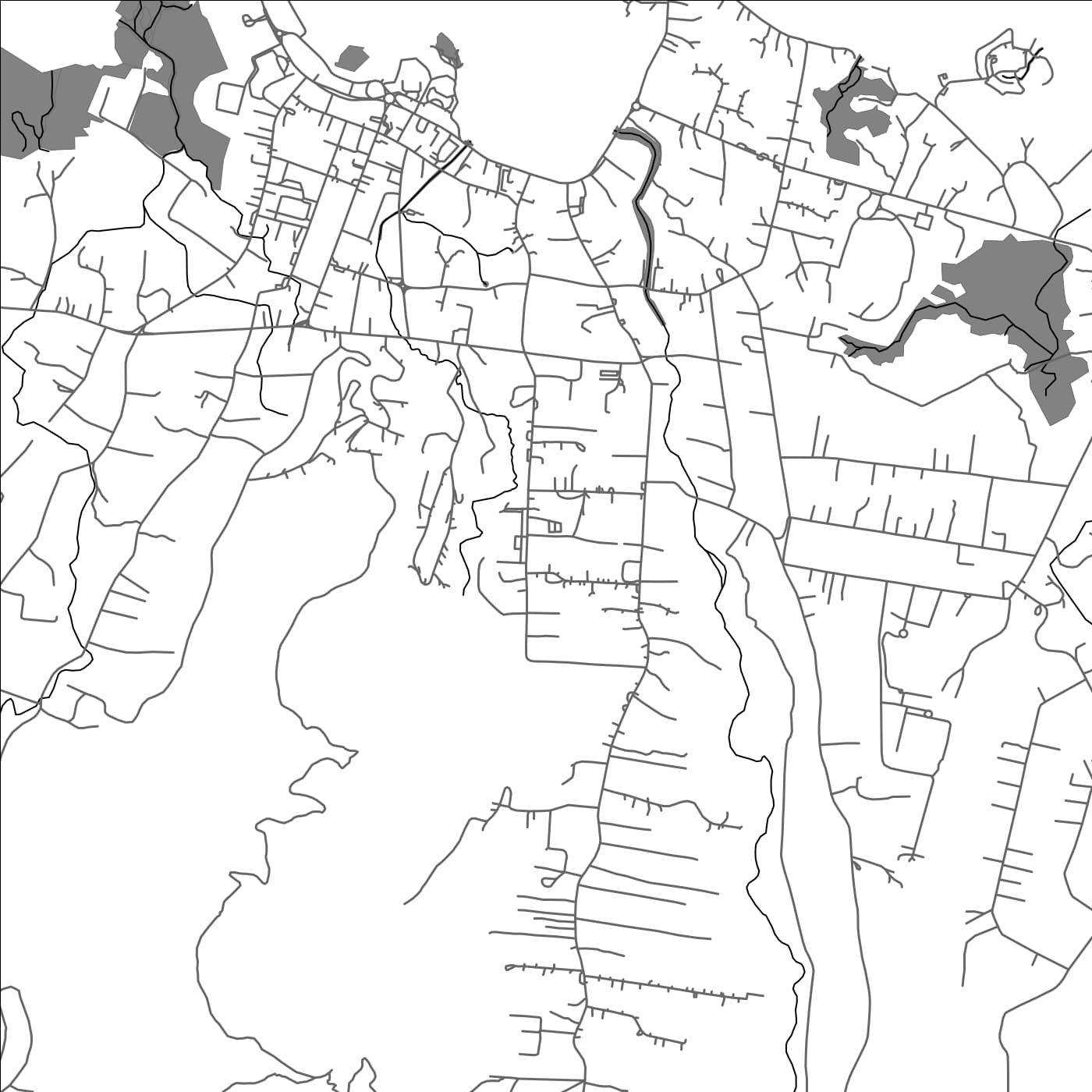 ROAD MAP OF MOTO‘OTUA, SAMOA BY MAPBAKES