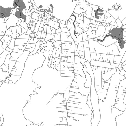 ROAD MAP OF MOTO‘OTUA, SAMOA BY MAPBAKES