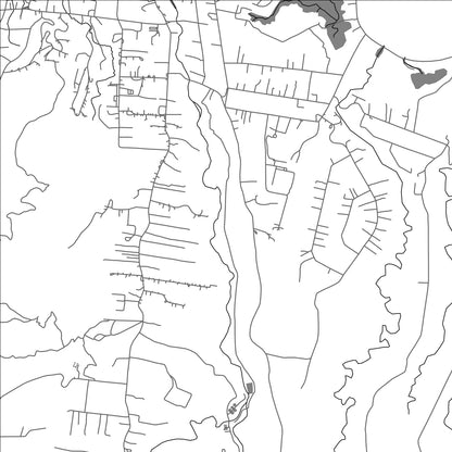 ROAD MAP OF PAPALOLOA, SAMOA BY MAPBAKES