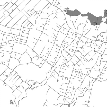 ROAD MAP OF TALIMATAU, SAMOA BY MAPBAKES