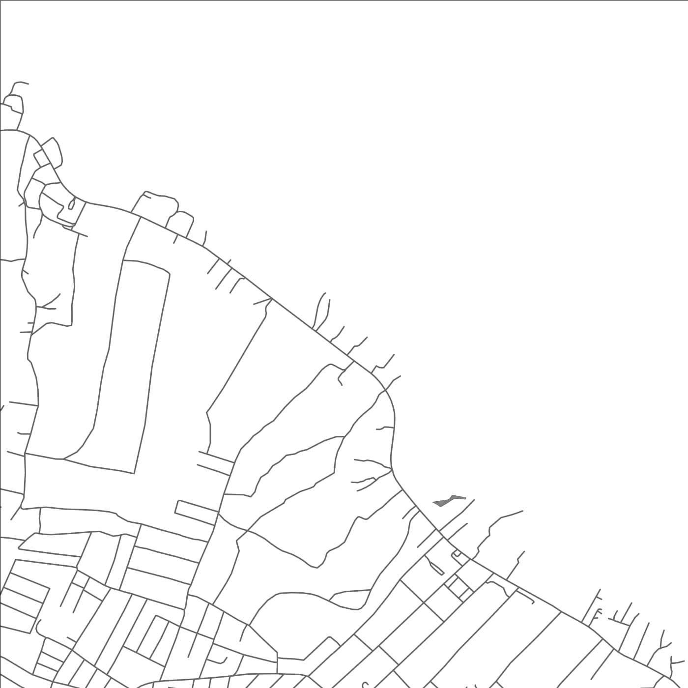 ROAD MAP OF TOAMUA, SAMOA BY MAPBAKES