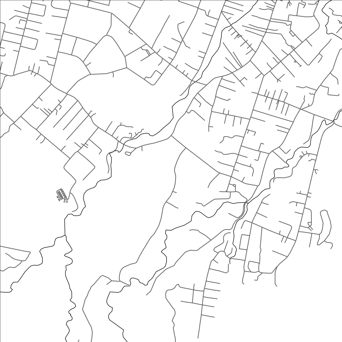 ROAD MAP OF TUA‘EFU, SAMOA BY MAPBAKES