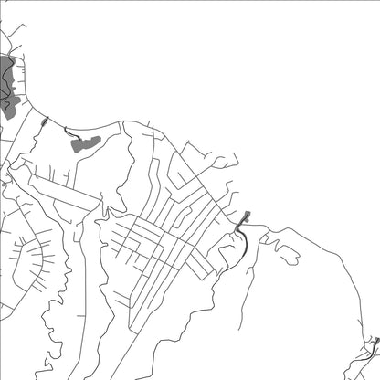 ROAD MAP OF VAIALA, SAMOA BY MAPBAKES