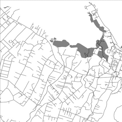 ROAD MAP OF VAITOLOA, SAMOA BY MAPBAKES