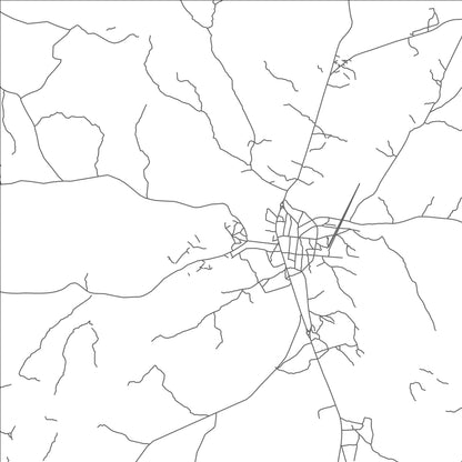 ROAD MAP OF PENDEMBU, SIERRA LEONE BY MAPBAKES