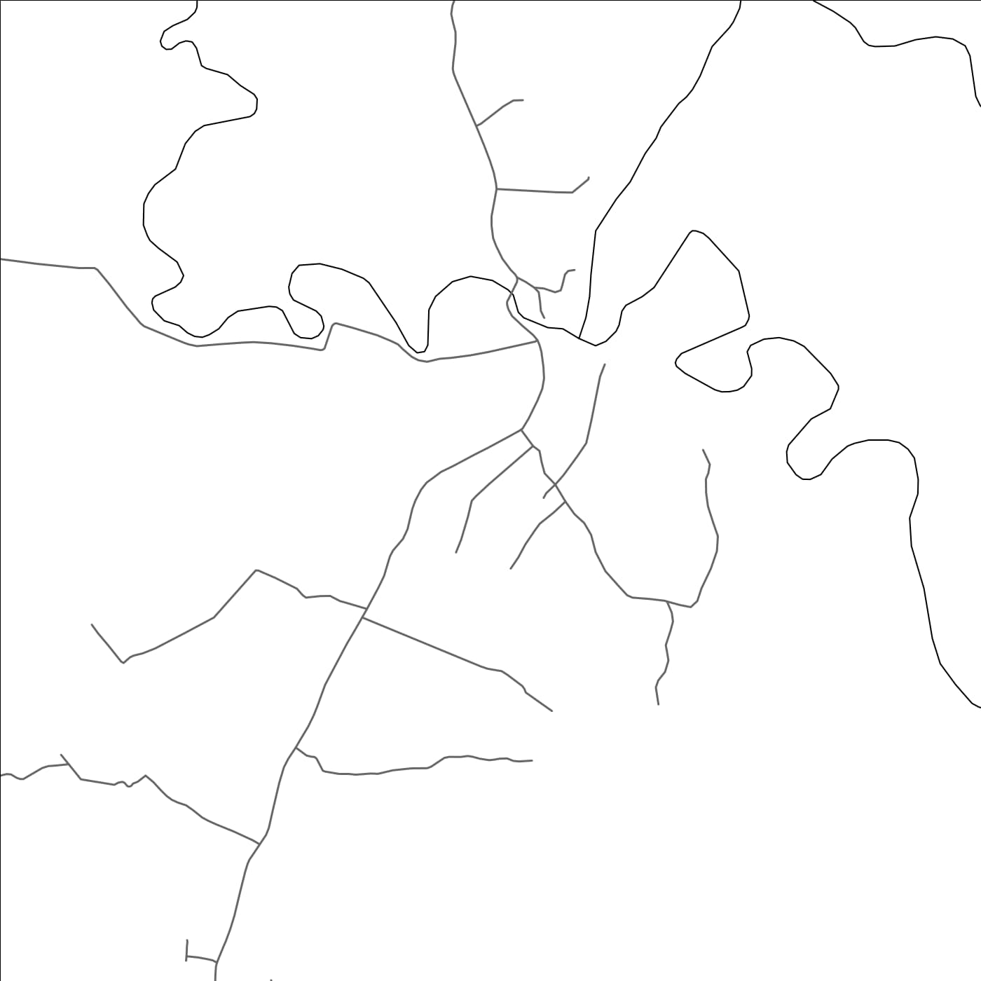 ROAD MAP OF KILUSAKWALO, SOLOMON ISLANDS BY MAPBAKES