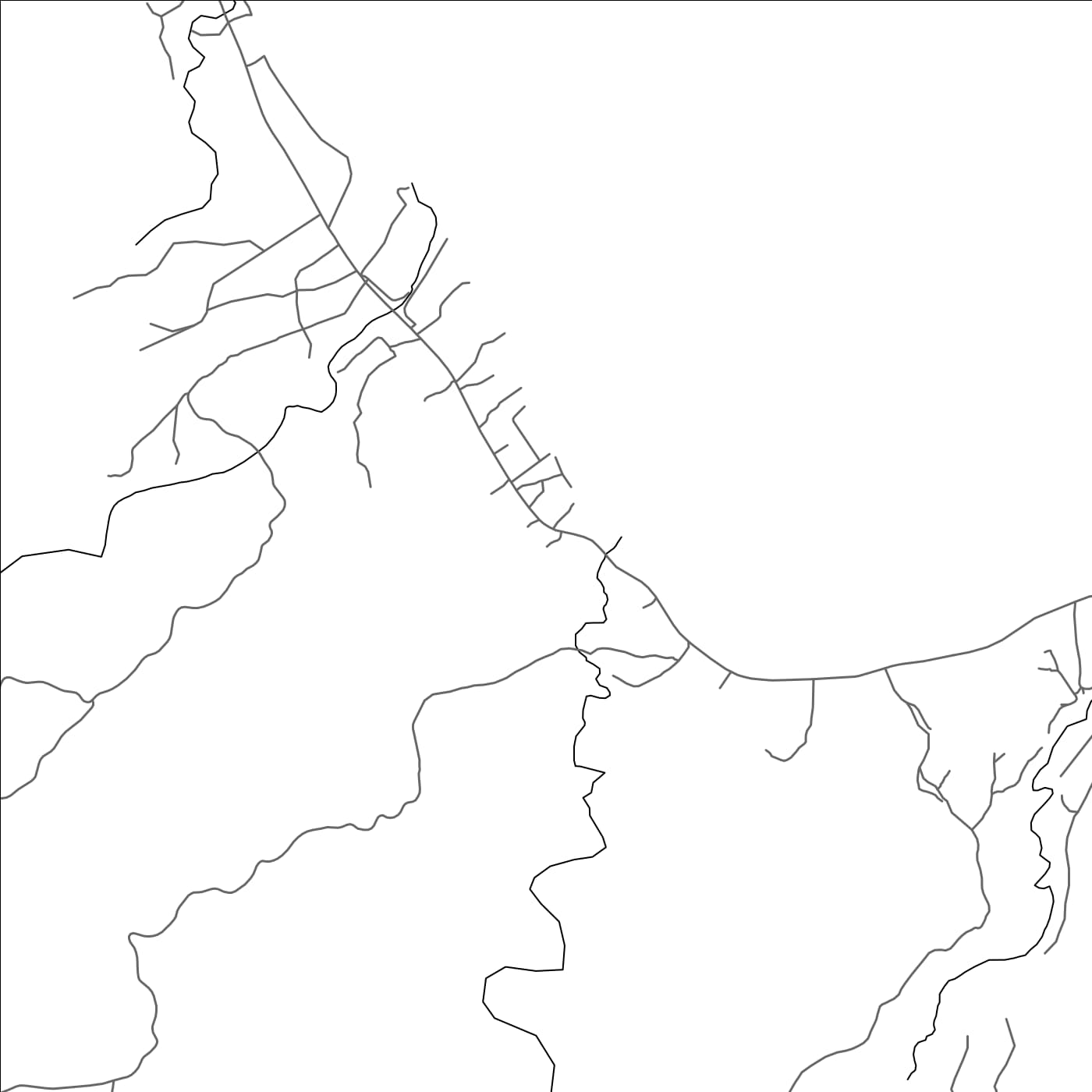 ROAD MAP OF TANAVASA, SOLOMON ISLANDS BY MAPBAKES