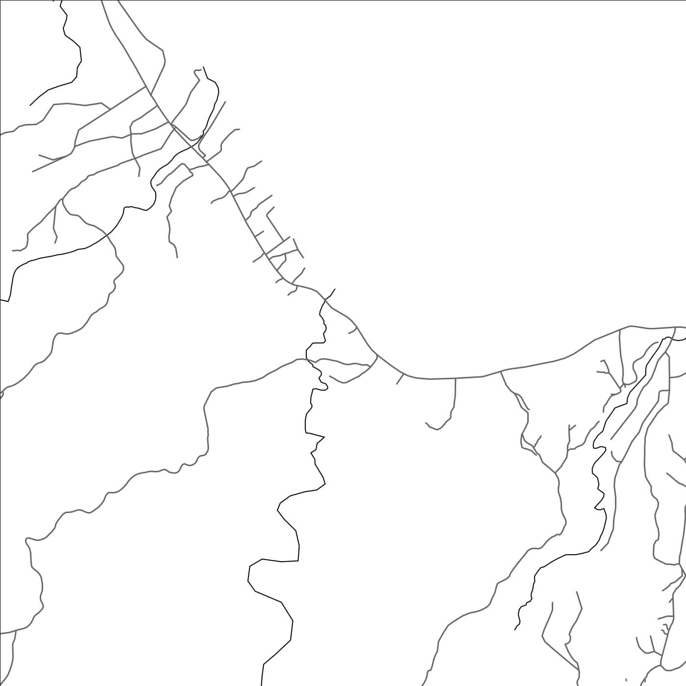 ROAD MAP OF VATUKOLAA, SOLOMON ISLANDS BY MAPBAKES