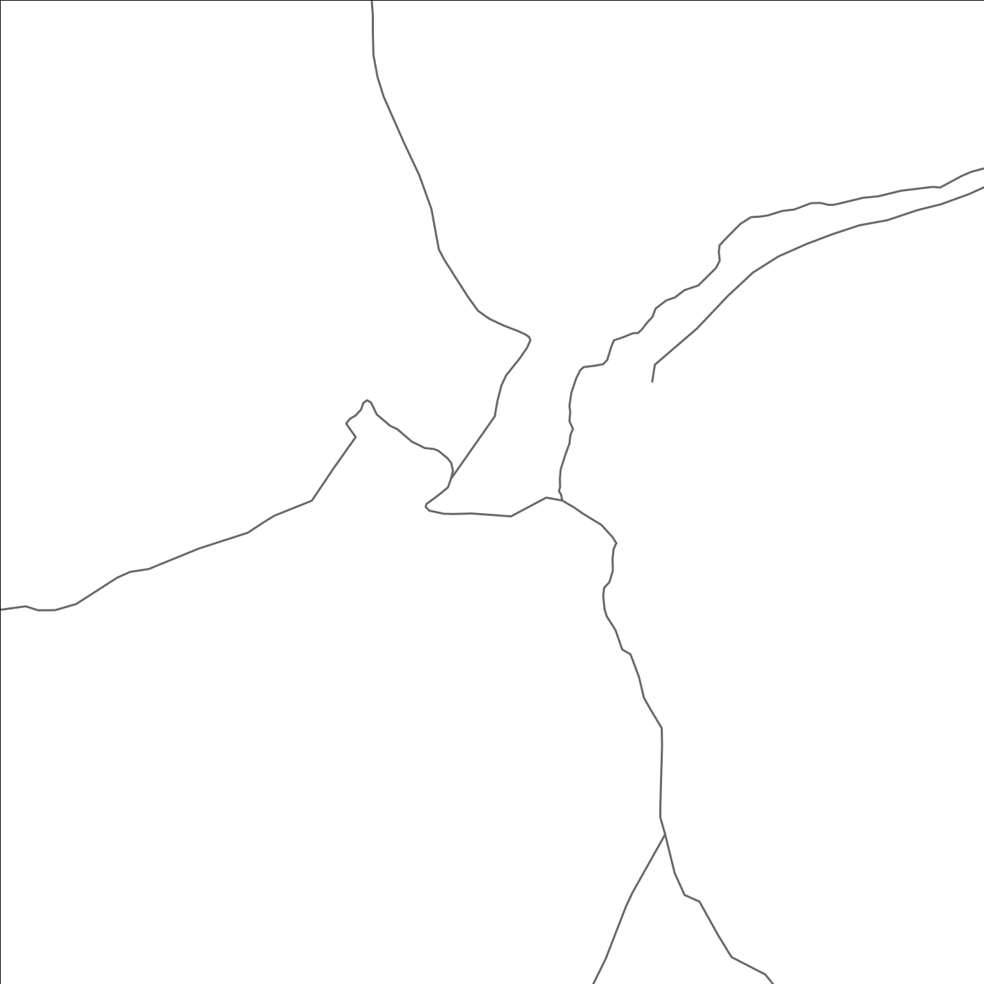 ROAD MAP OF BURAAN, SOMALIA BY MAPBAKES