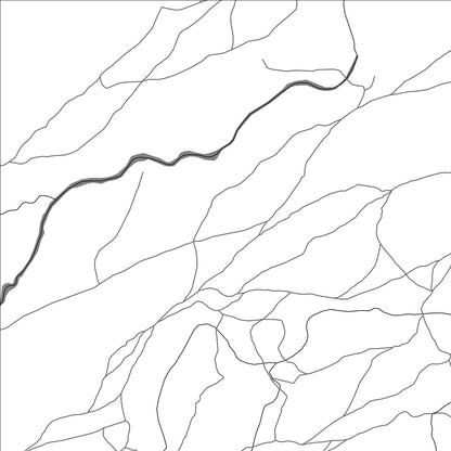 ROAD MAP OF GARBAHAARREY, SOMALIA BY MAPBAKES