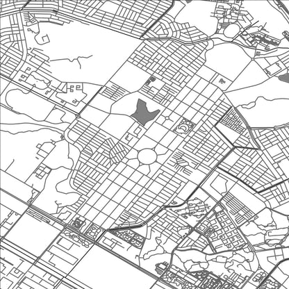 ROAD MAP OF CHANGWON, SOUTH KOREA BY MAPBAKES