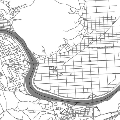 ROAD MAP OF CHINJU, SOUTH KOREA BY MAPBAKES