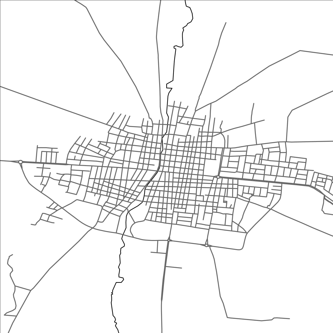 ROAD MAP OF `AMUDA, SYRIA BY MAPBAKES