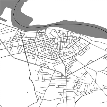 ROAD MAP OF AL MAYADIN, SYRIA BY MAPBAKES