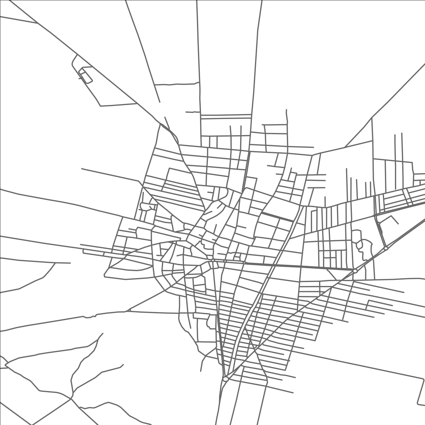 ROAD MAP OF AL QUSAYR, SYRIA BY MAPBAKES