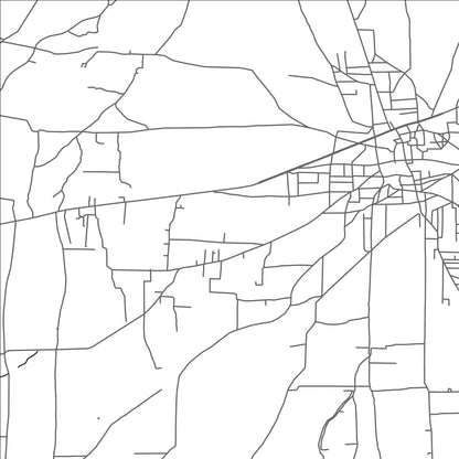 ROAD MAP OF BINNISH, SYRIA BY MAPBAKES