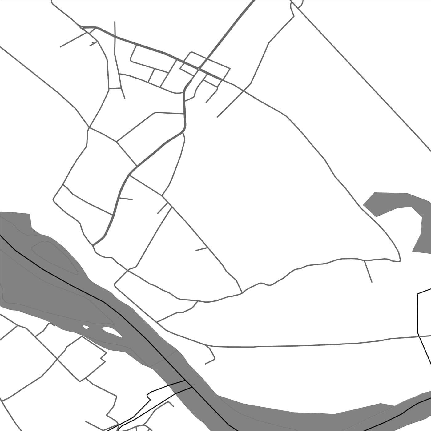 ROAD MAP OF DHIBAN, SYRIA BY MAPBAKES