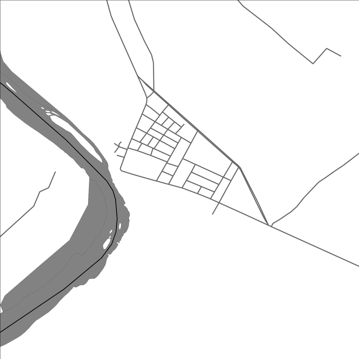ROAD MAP OF HAJIN, SYRIA BY MAPBAKES