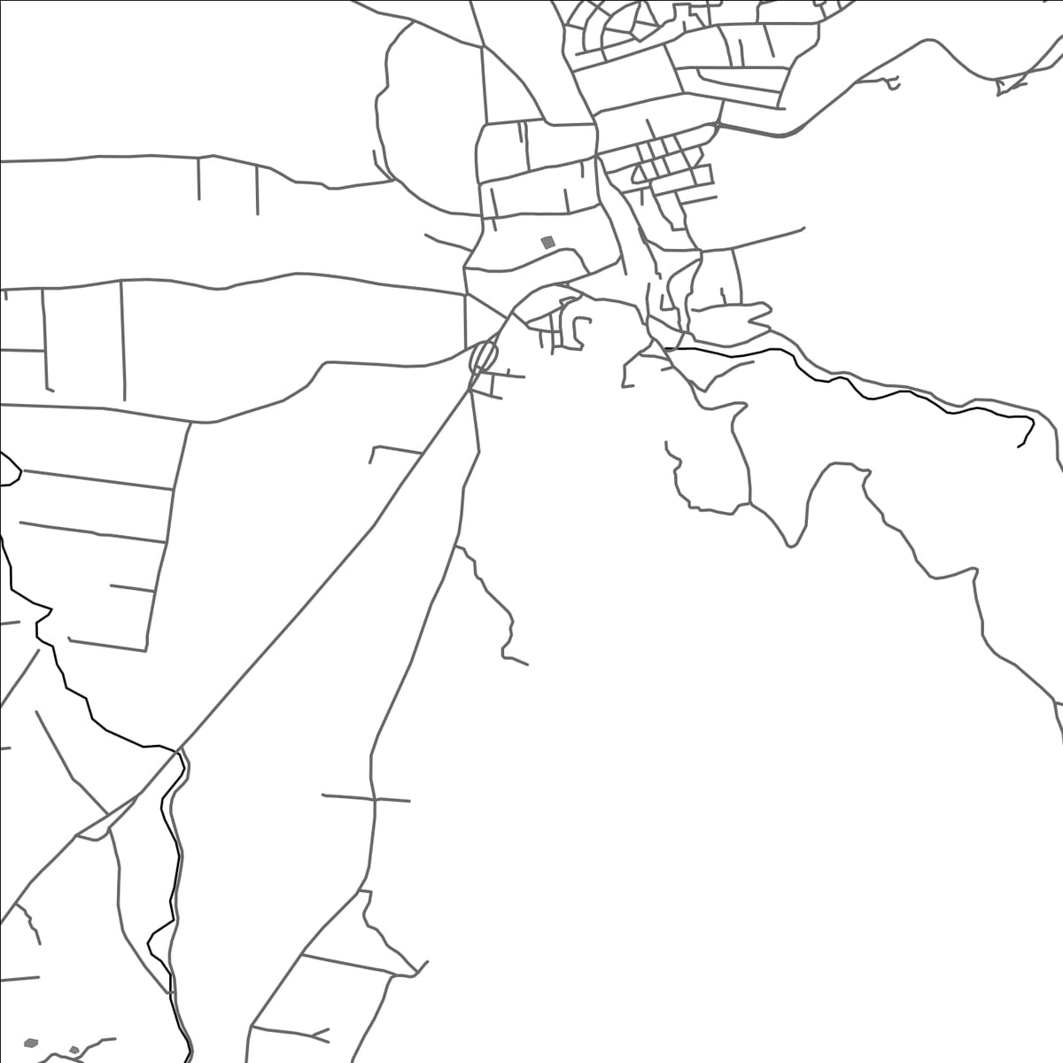 ROAD MAP OF HARIM, SYRIA BY MAPBAKES