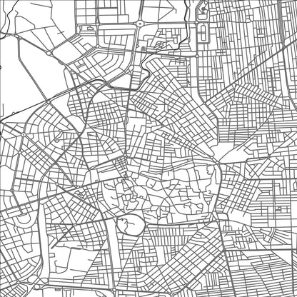 ROAD MAP OF HOMS, SYRIA BY MAPBAKES