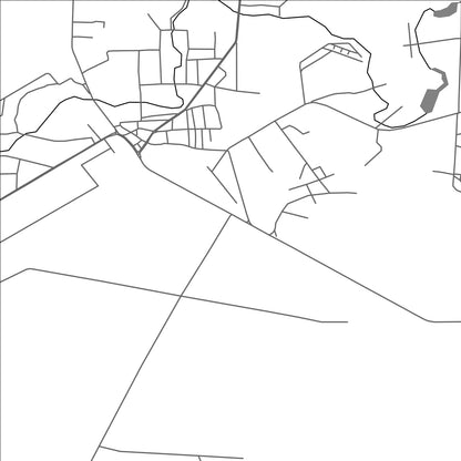 ROAD MAP OF IZRA, SYRIA BY MAPBAKES