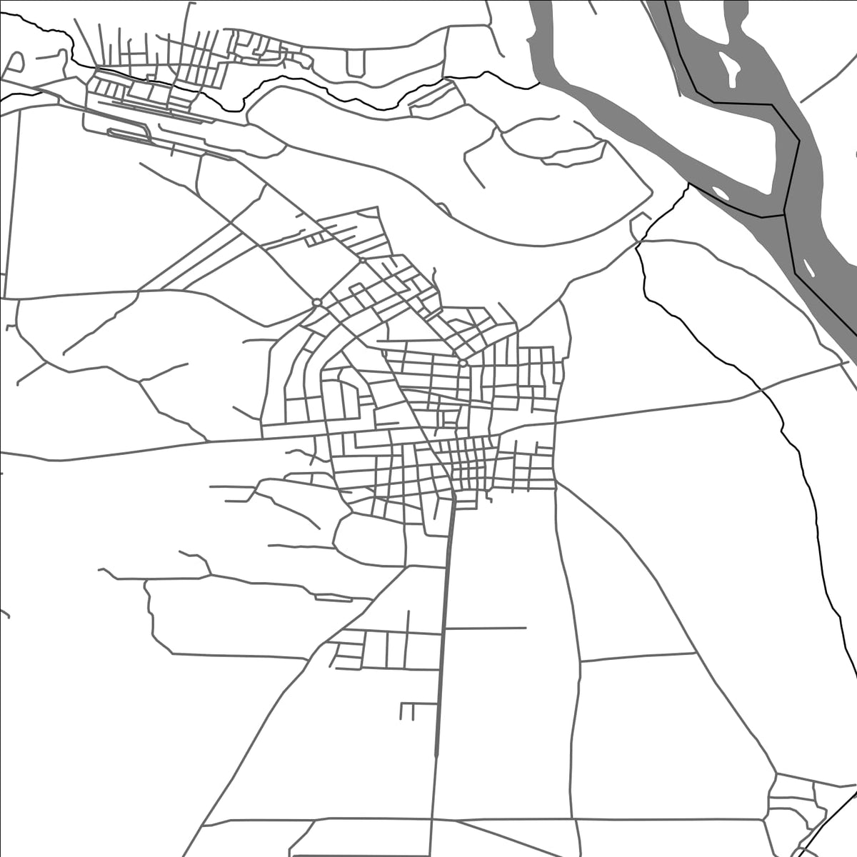 ROAD MAP OF JARABULUS, SYRIA BY MAPBAKES