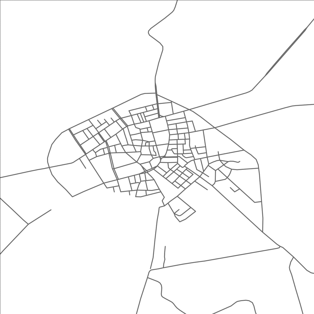 ROAD MAP OF KAFR BUHUM, SYRIA BY MAPBAKES