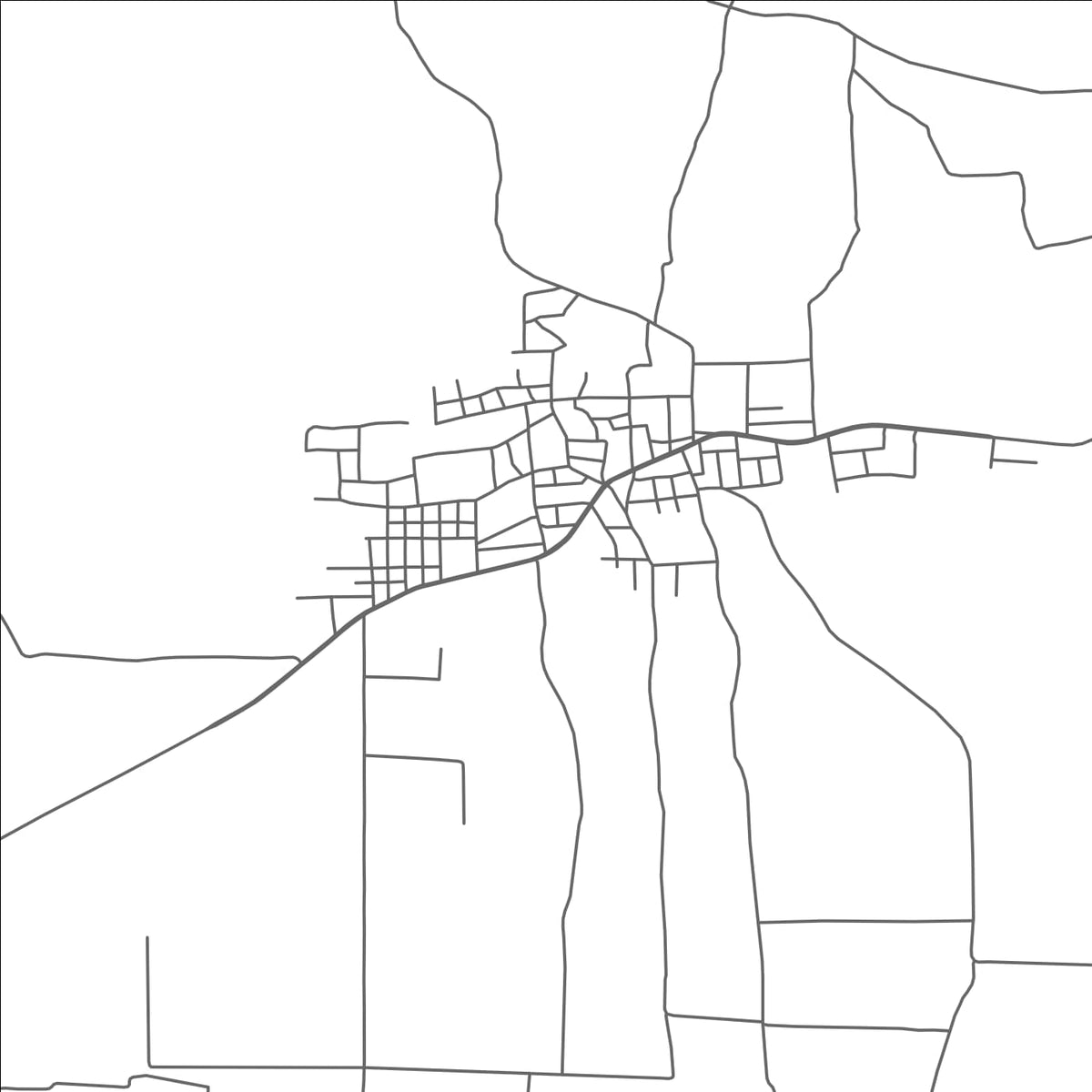 ROAD MAP OF KAFR RUMA, SYRIA BY MAPBAKES