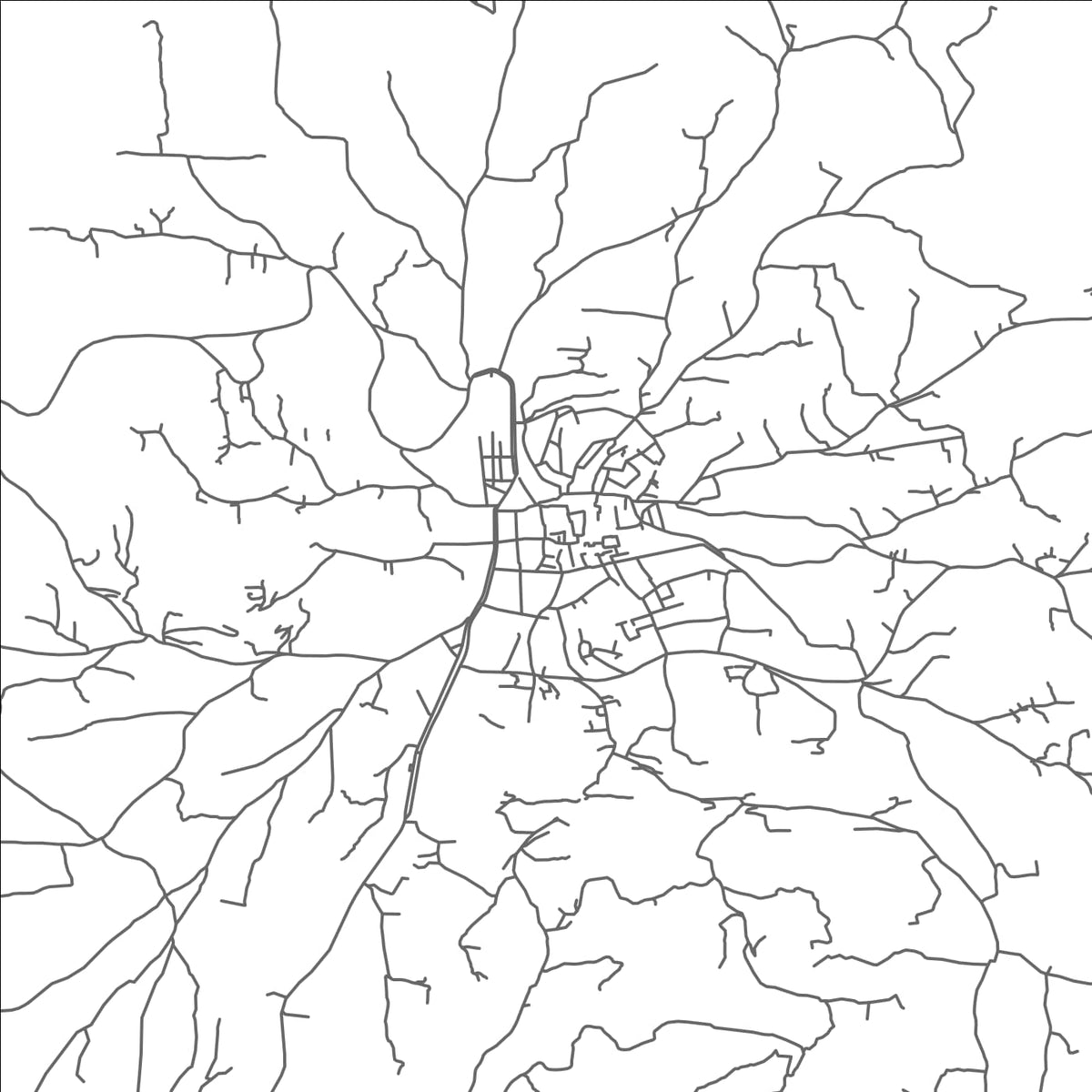 ROAD MAP OF KAFR TAKHARIM, SYRIA BY MAPBAKES