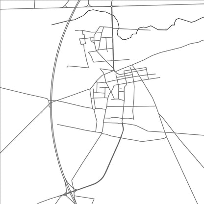 ROAD MAP OF KHIRBAT GHAZALAH, SYRIA BY MAPBAKES