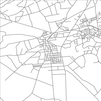 ROAD MAP OF SAHNAYA, SYRIA BY MAPBAKES