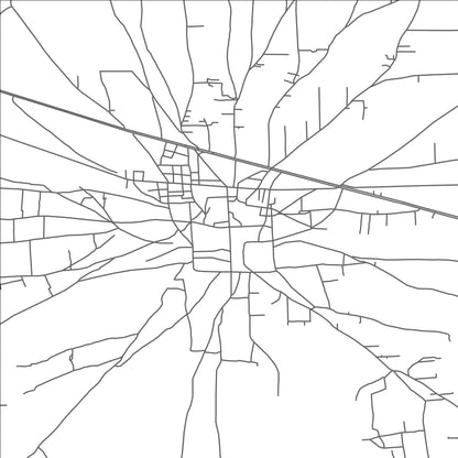 ROAD MAP OF SARMIN, SYRIA BY MAPBAKES