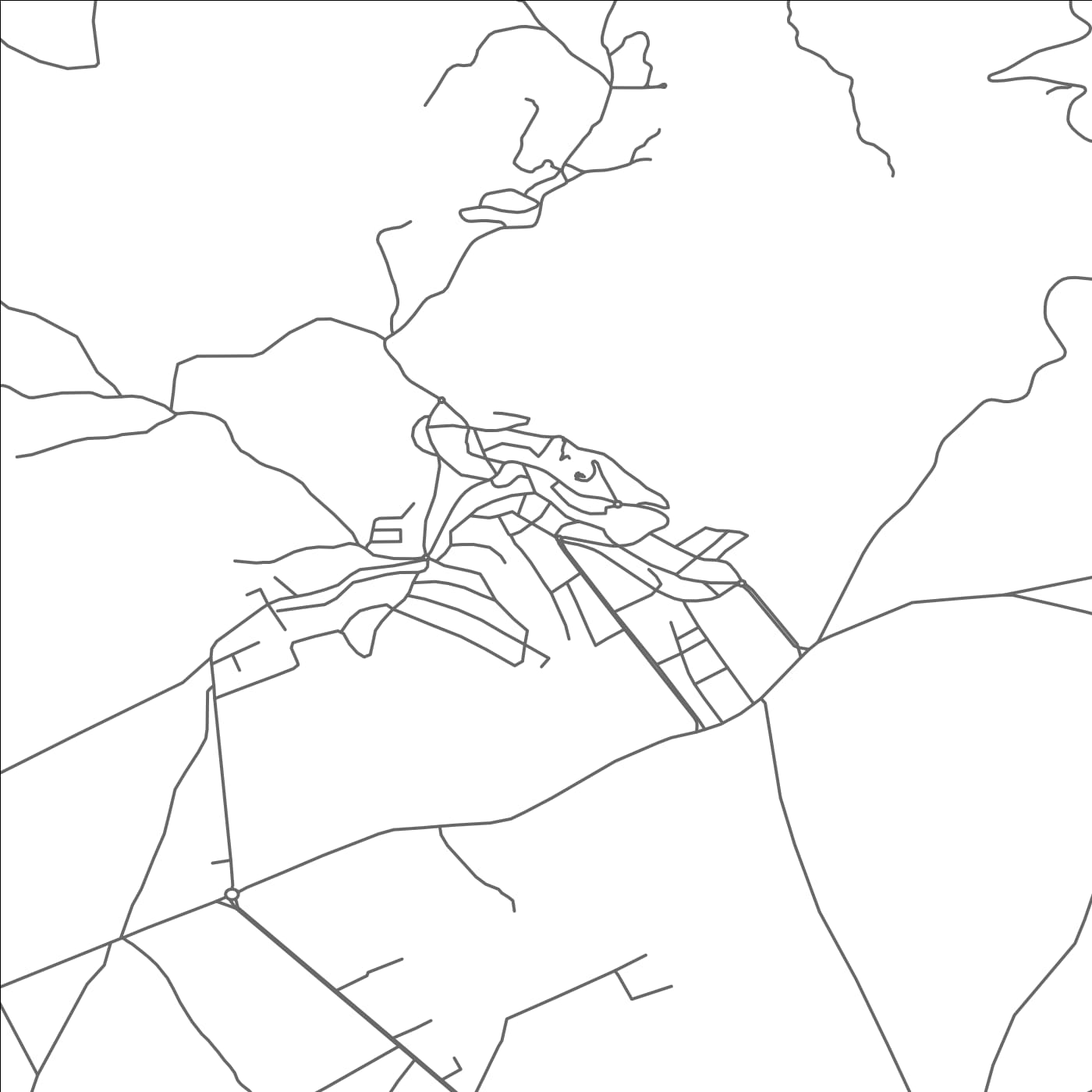 ROAD MAP OF SAYDNAYA, SYRIA BY MAPBAKES