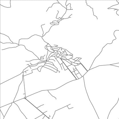 ROAD MAP OF SAYDNAYA, SYRIA BY MAPBAKES