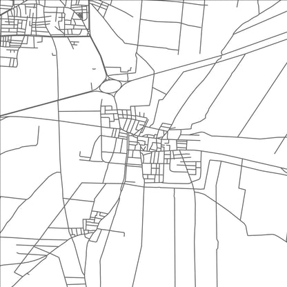 ROAD MAP OF TADIF, SYRIA BY MAPBAKES