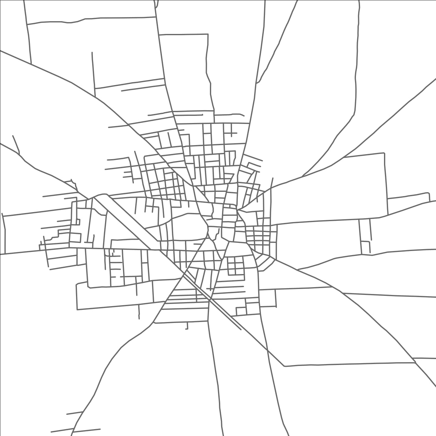 ROAD MAP OF TALL RIF`AT, SYRIA BY MAPBAKES