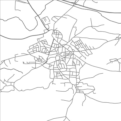 ROAD MAP OF TALLKALAKH, SYRIA BY MAPBAKES