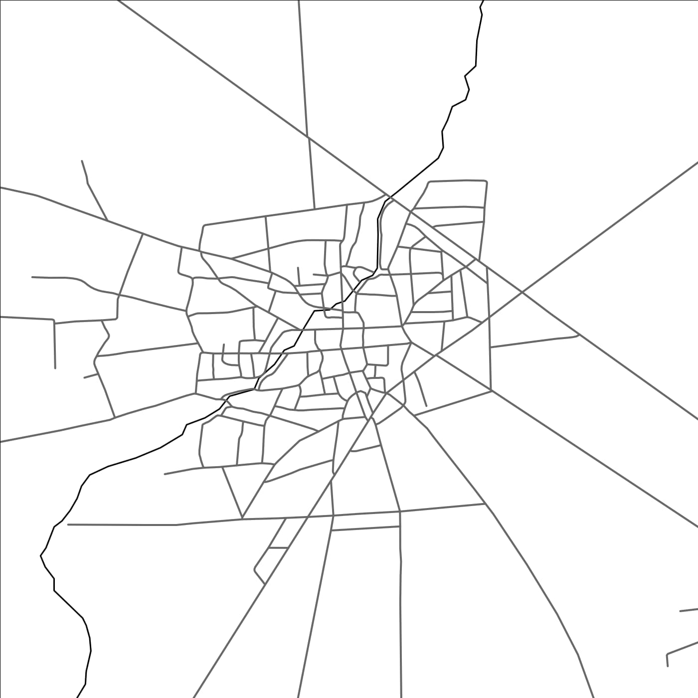 ROAD MAP OF TASIL, SYRIA BY MAPBAKES