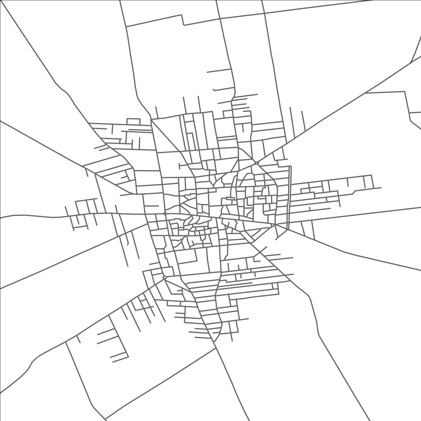 ROAD MAP OF TAYYIBAT AL IMAM, SYRIA BY MAPBAKES