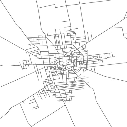 ROAD MAP OF TAYYIBAT AL IMAM, SYRIA BY MAPBAKES