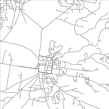 ROAD MAP OF TURMANIN, SYRIA BY MAPBAKES