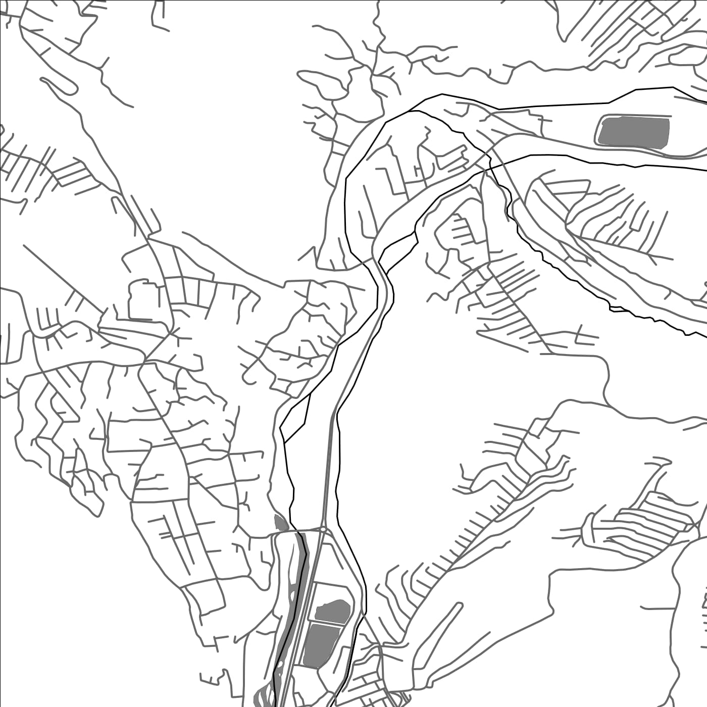 ROAD MAP OF CHORBOG, TAJIKISTAN BY MAPBAKES