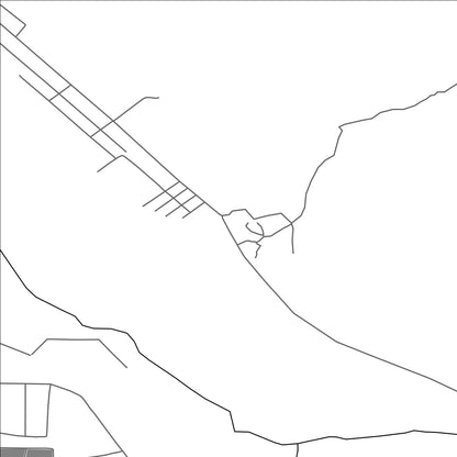 ROAD MAP OF CHUBEK, TAJIKISTAN BY MAPBAKES