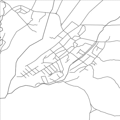 ROAD MAP OF KHOVALING, TAJIKISTAN BY MAPBAKES