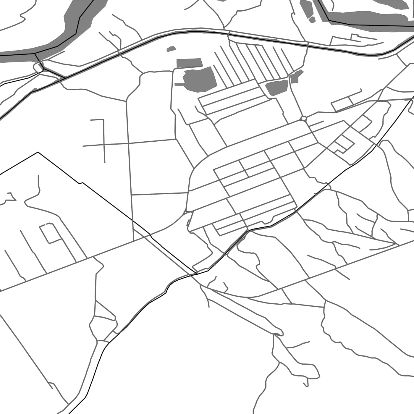 ROAD MAP OF LEVAKANT, TAJIKISTAN BY MAPBAKES