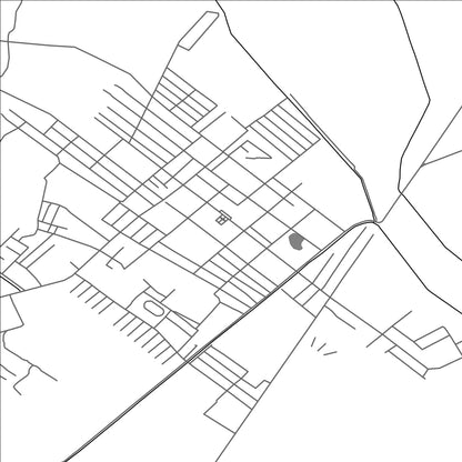 ROAD MAP OF MOSKVA, TAJIKISTAN BY MAPBAKES