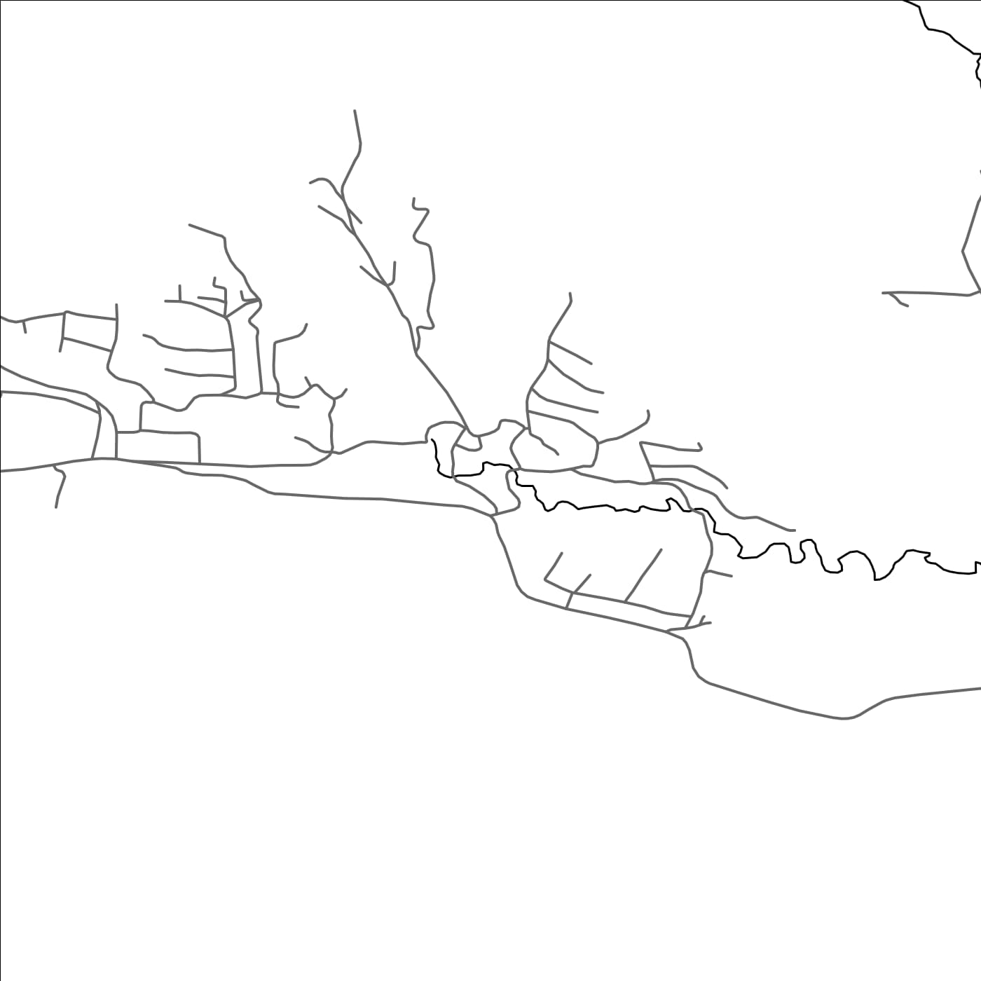 ROAD MAP OF RABOT, TAJIKISTAN BY MAPBAKES